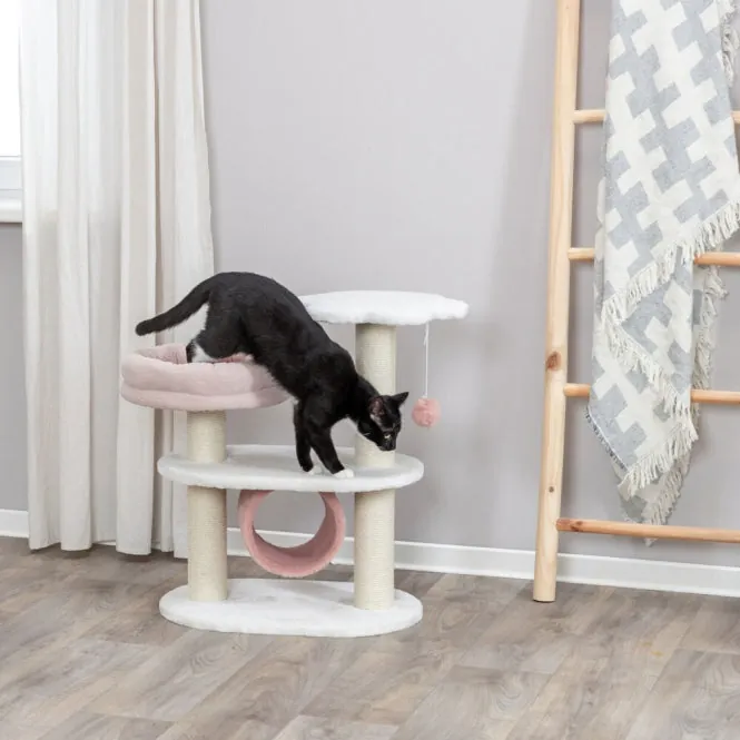 Trixie Kratzbaum Isabella – mit abnehmbarem Kuschelbett