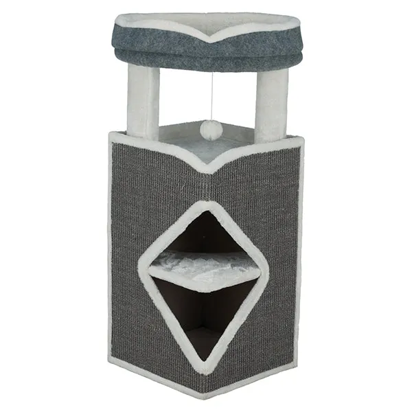 Trixie Cat Tower Arma – mit Plüsch und Sisalkratzflächen