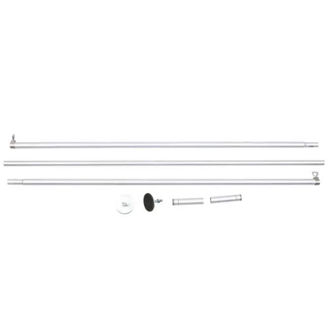 Trixie Netz-Spannstangen-Set – für Katzenschutznetze, verstellbar
