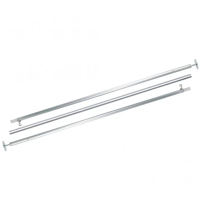 Trixie Netz-Spannstangen-Set – für Katzenschutznetze, verstellbar