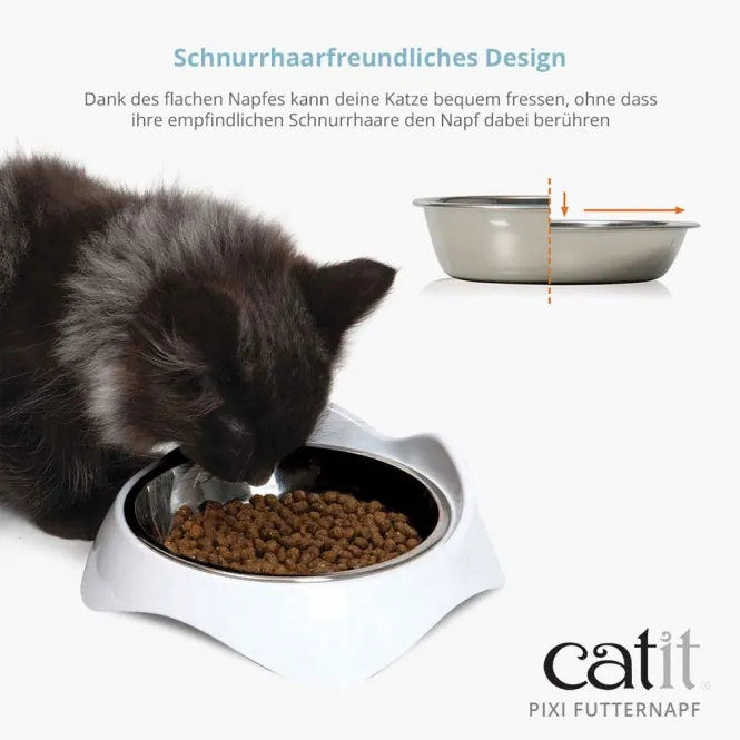 Catit PIXI Futternapf - schnurrhaarfreundlich