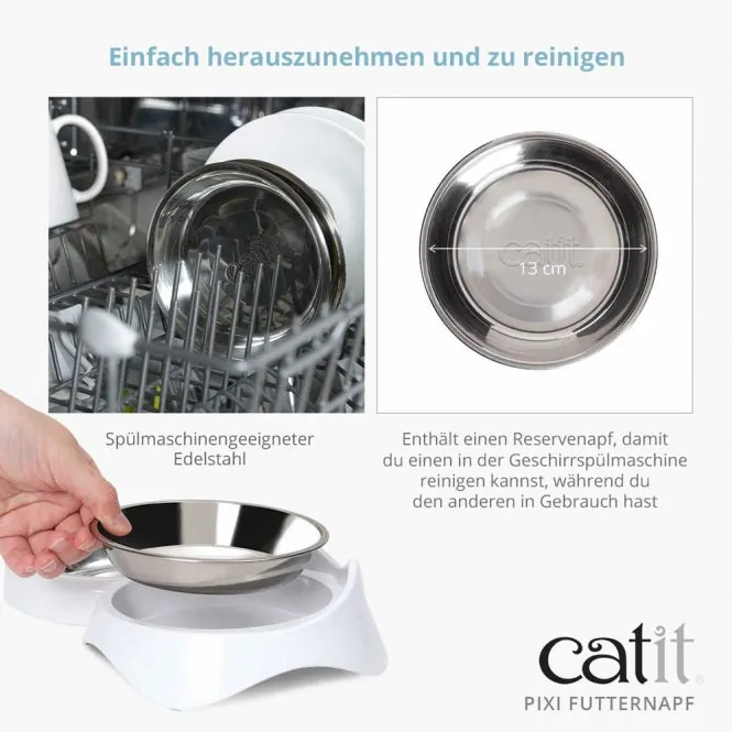 Catit PIXI Futternapf - schnurrhaarfreundlich