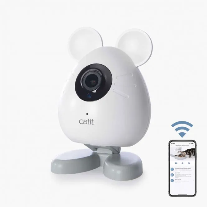 Catit PIXI Smart-Mauskamera - für Katzen, mit Nachtsicht