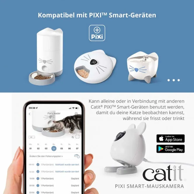 Catit PIXI Smart-Mauskamera - für Katzen, mit Nachtsicht