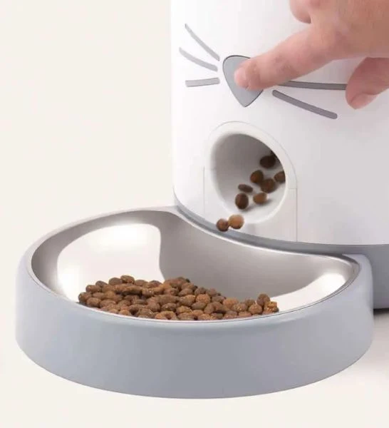 Catit Pixi Smart Dry Food Feeder 19.1 x 19.1 x 34.2 cm