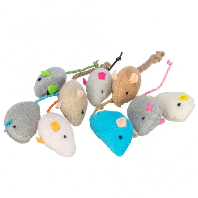 Trixie Catnip-Maus aus Plüsch - 5 cm, mit Catnip für Katzen