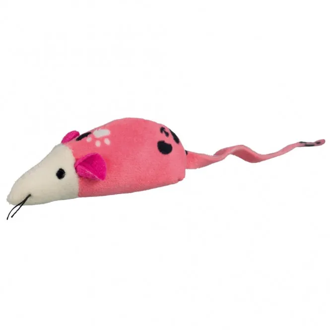 Trixie Katzenspielzeug Maus oder Fisch - mit Catnip, 9-12 cm