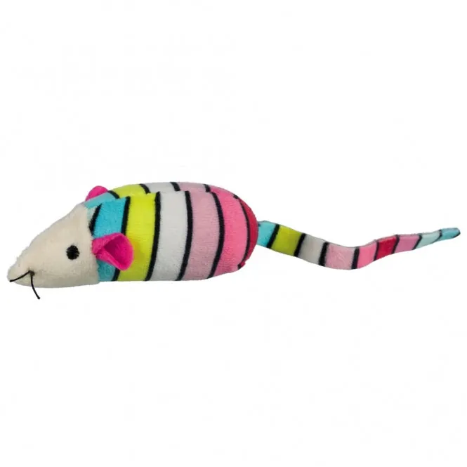 Trixie Katzenspielzeug Maus oder Fisch - mit Catnip, 9-12 cm