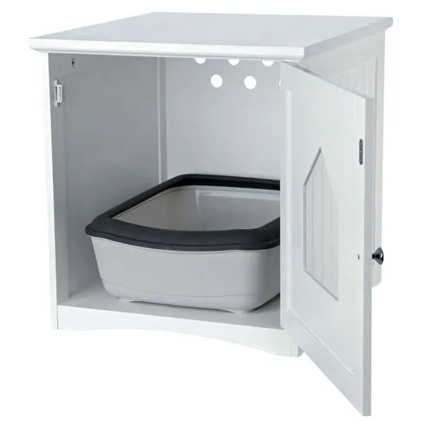 Trixie Katzenhaus für Toiletten - versteckt Katzentoilette, einfach zu reinigen