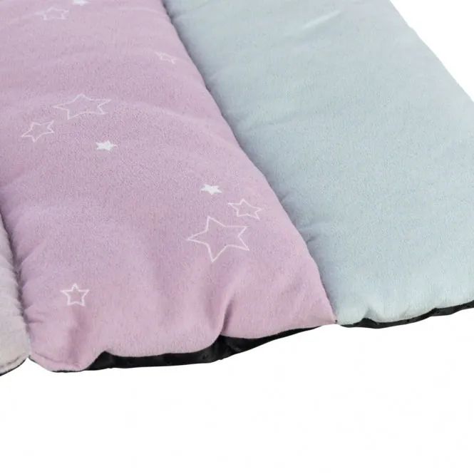 Trixie Junior Liegematte Patchwork - 68 x 62 cm – rutschfester Boden