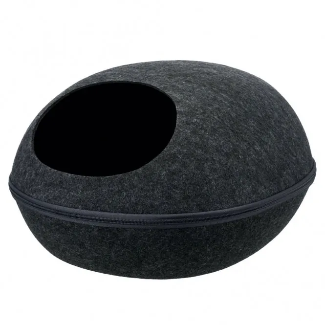 Trixie Kuschelhöhle Liva - 40 x 24 x 47 cm – faltbar und isolierend
