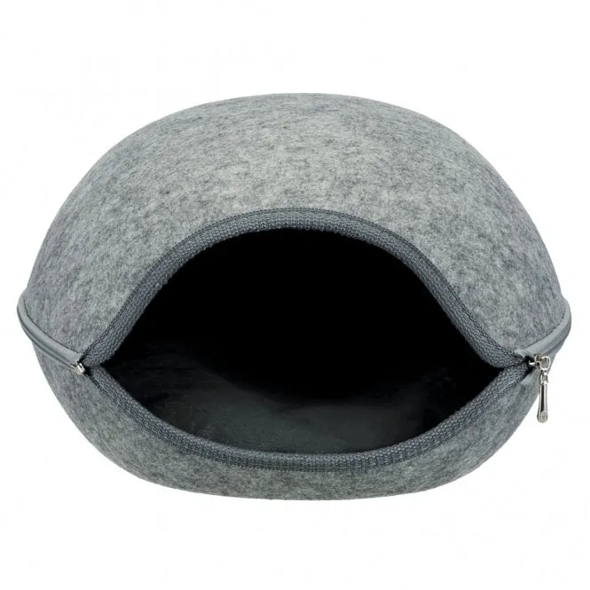 Trixie Kuschelhöhle Luna - 40 x 24 x 46 cm – isolierend und schmutzabweisend