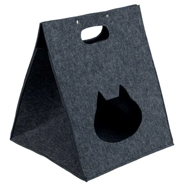 Trixie Kuschelplatz Antonia - 40 x 48 x 40 cm – isolierend und schmutzabweisend