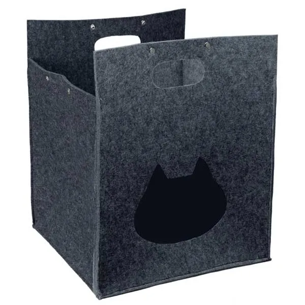Trixie Kuschelplatz Antonia - 40 x 48 x 40 cm – isolierend und schmutzabweisend