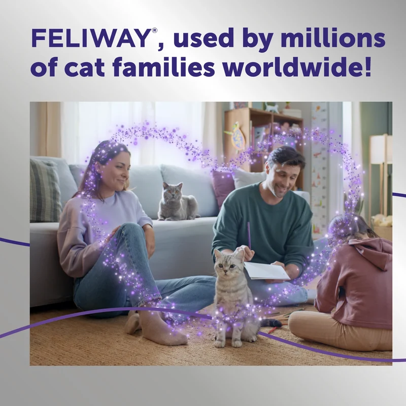 Feliway Optimum Calming Diffuser + Refill for Cats 48ml
