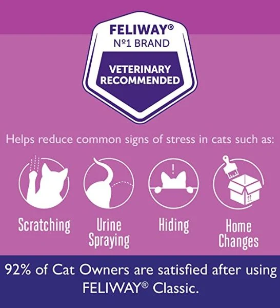 Feliway Classic Diffuser + Refill for Cats 48ml