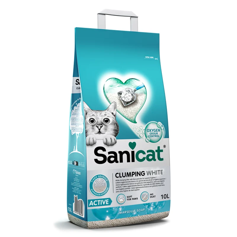 Sanicat Active White Cat Litter