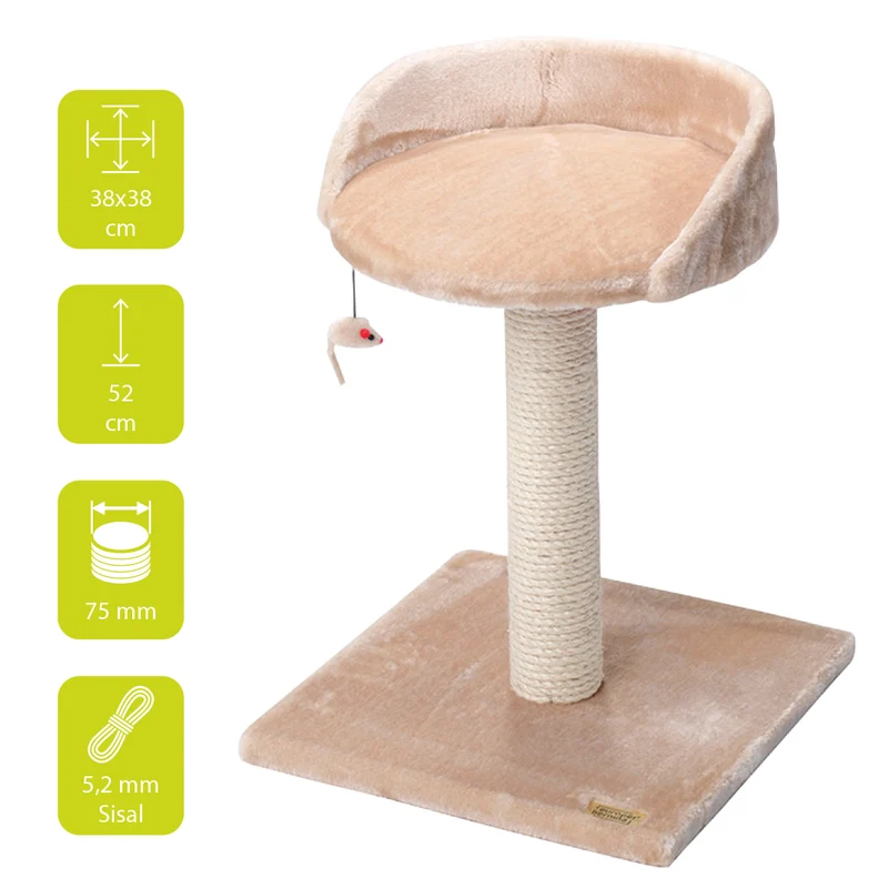 ebi Scratching Classic Tree Sofa For Cats 52cm