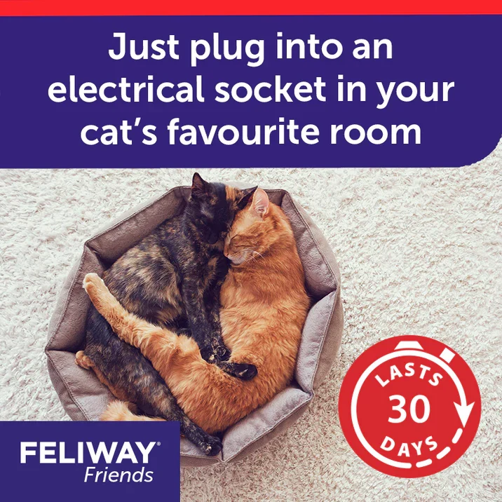 Feliway Friends Calming Diffuser + Refill For Cats 48ml