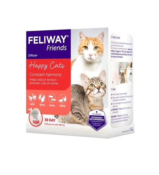 Feliway Friends Calming Diffuser + Refill For Cats 48ml