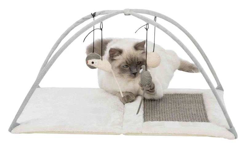 Trixie Junior Cat Scratching Mat With Arch & Kitten Playpen 60x33x42cm