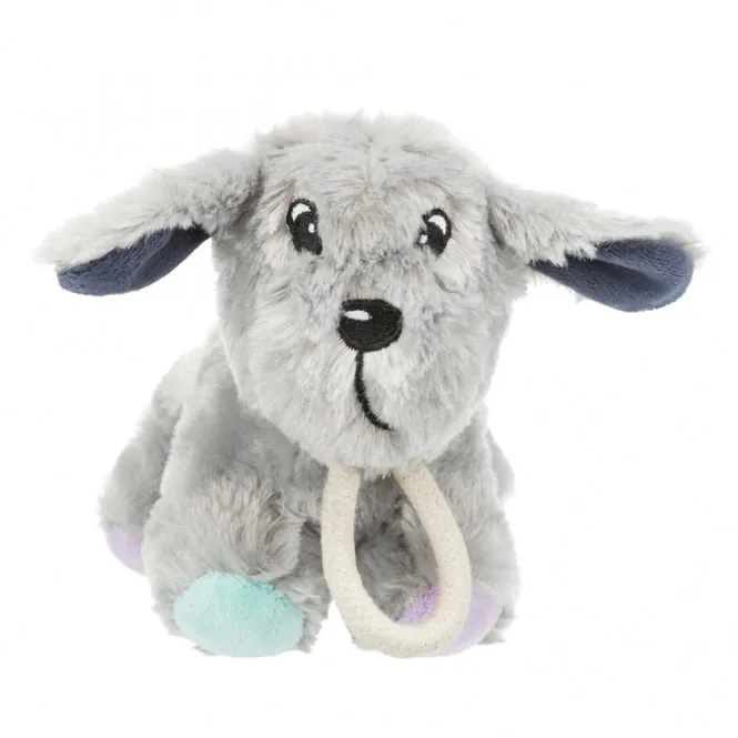 Trixie Junior Plüschhund mit Tau - 24 cm – mit Stimme