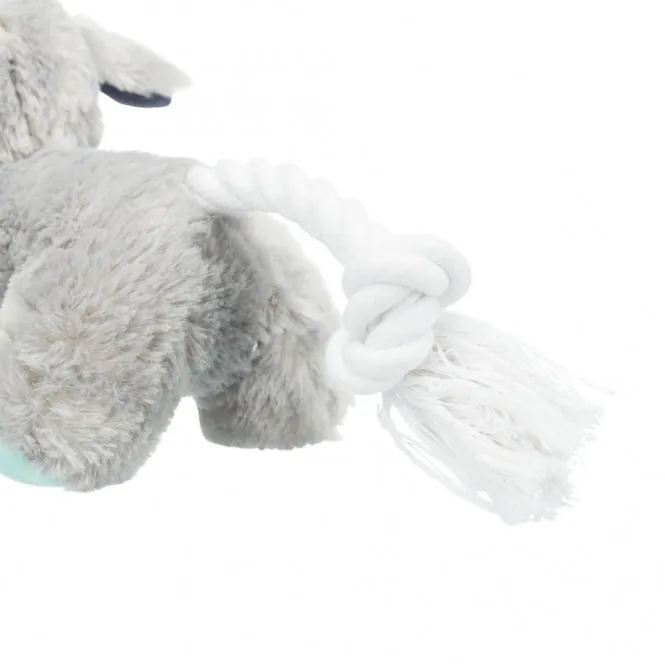 Trixie Junior Plüschhund mit Tau - 24 cm – mit Stimme