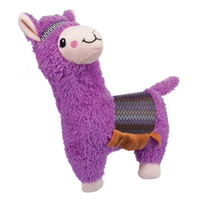 Trixie Plüschtier Alpaka - 31 cm – mit Stimme