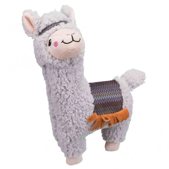 Trixie Plüschtier Alpaka - 31 cm – mit Stimme