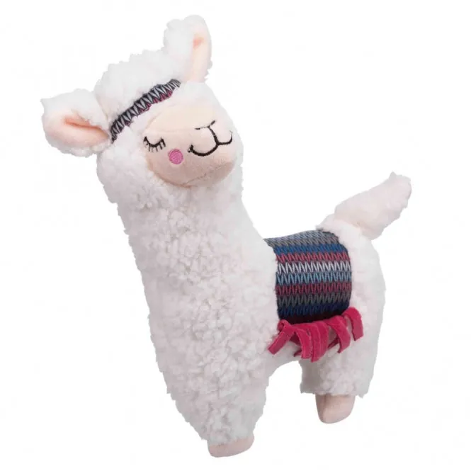 Trixie Plüschtier Alpaka - 31 cm – mit Stimme