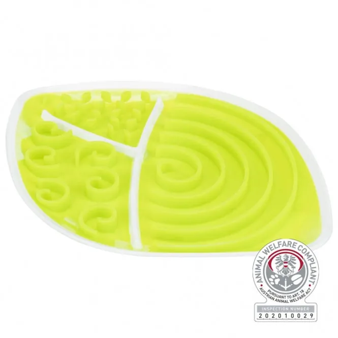 Trixie Lick’n'Snack Schleckplatte Blatt – beruhigendes Snackspielzeug