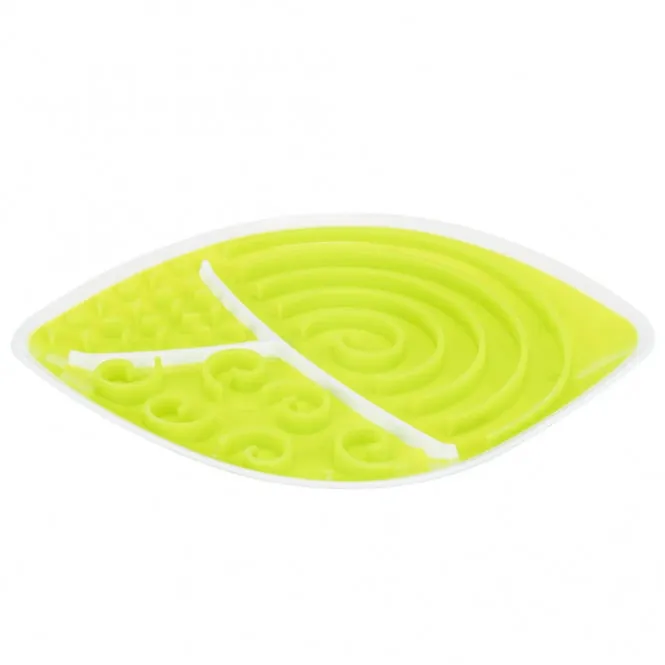 Trixie Lick’n'Snack Schleckplatte Blatt – beruhigendes Snackspielzeug