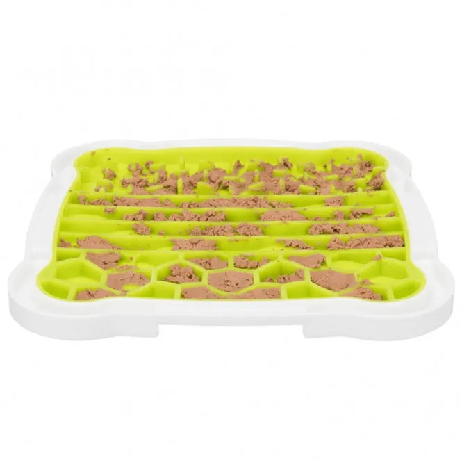 Trixie Lick'n'Snack Schleckplatte – beruhigendes Snackspielzeug