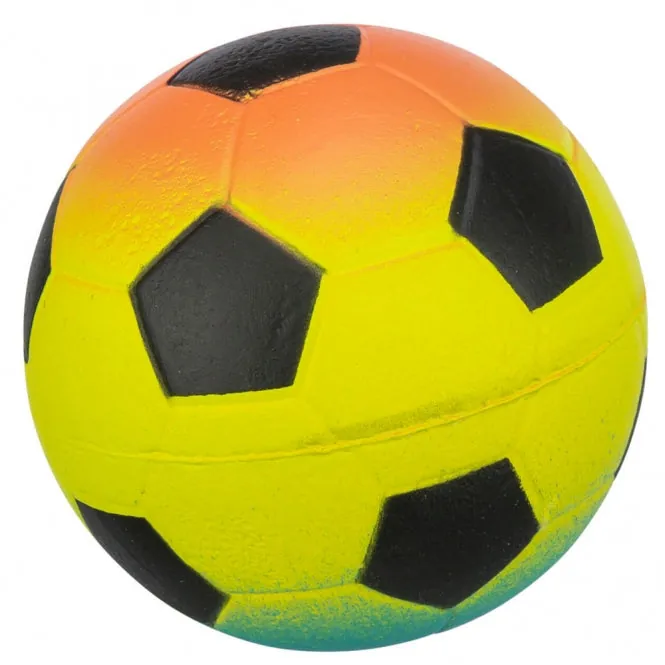 Trixie Neonball aus Moosgummi – geräuschlos und schwimmfähig