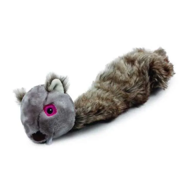 All for Paws Stretchy Tail Squirrel – Hundespielzeug für Zieh- und Apportierspiele