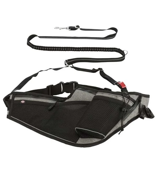 Trixie Jogging Belt with Leash 70-130cm