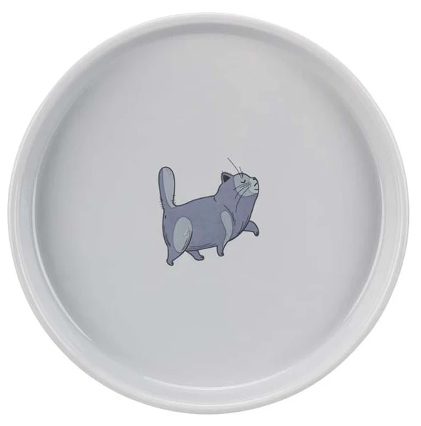 Trixie Ceramic Bowl Flat & Wide for Cats 23cm