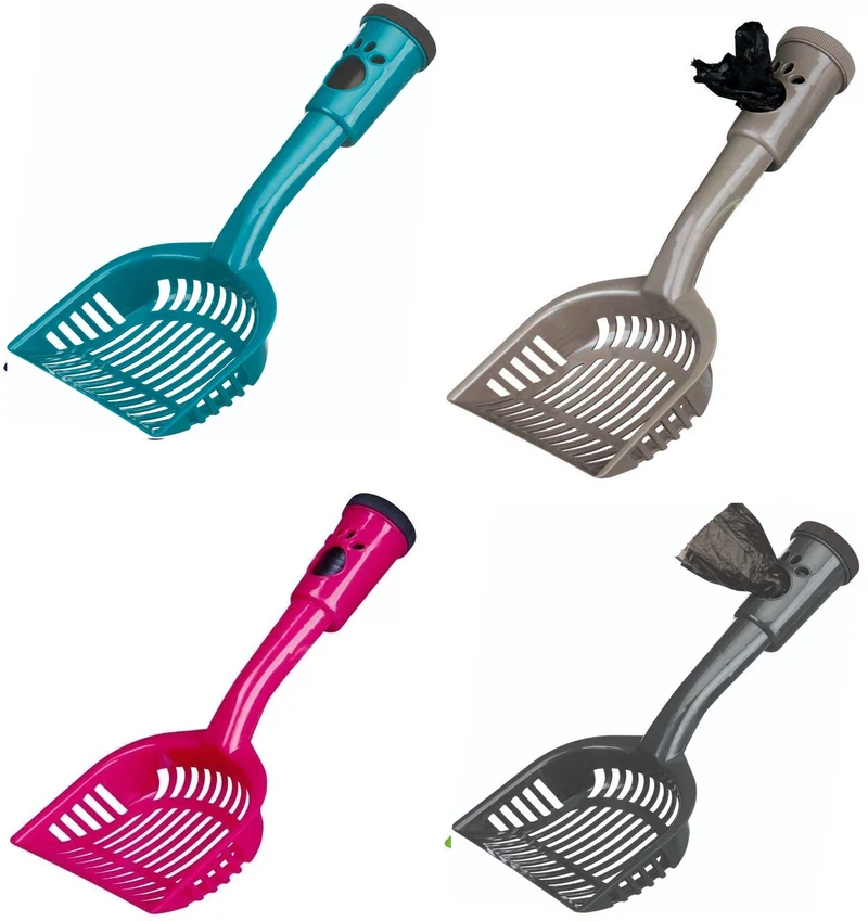 Trixie Litter Scoop with Dirt Bags for Cat Litter