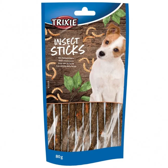Trixie Insect Sticks - 80g – glutenfrei