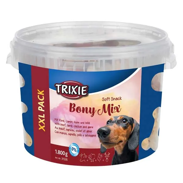 Trixie Soft Snack Bony Mix XXL Pack – Zuckerfrei