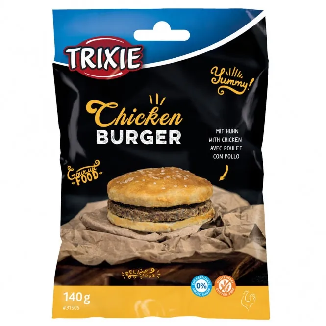 Trixie Chicken Burger - 140g – glutenfrei