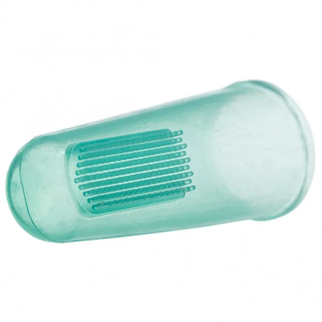 Trixie Silikon-Finger-Zahnbürsten-Set – 2 Stück für Hunde und Katzen