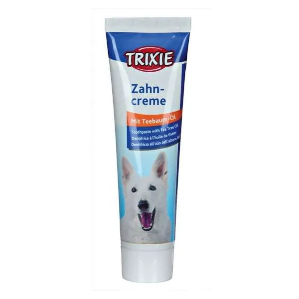 Trixie Teebaum-Öl Zahncreme – für Hunde, 100 g