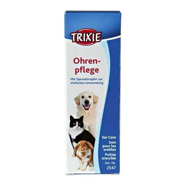 Trixie Ohrenpflege – für Hunde und Katzen, 50 ml