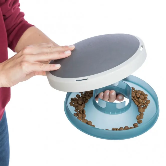 Trixie Slow Feeding Napf Rocking Bowl – verhindert Schlingen, 0,5 l