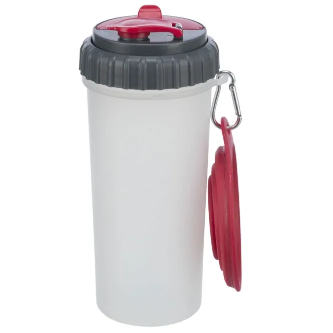 Trixie Futter- und Wasserbehälter – 2 Kammern, 0,35 l