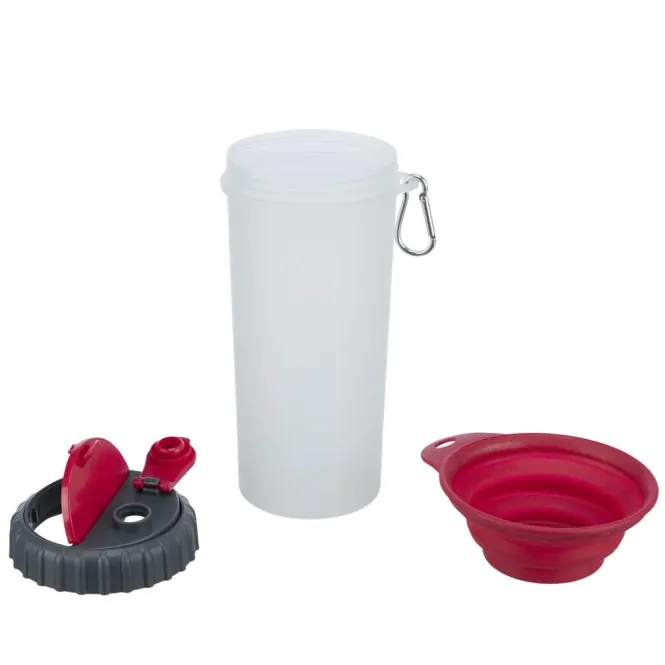 Trixie Futter- und Wasserbehälter – 2 Kammern, 0,35 l