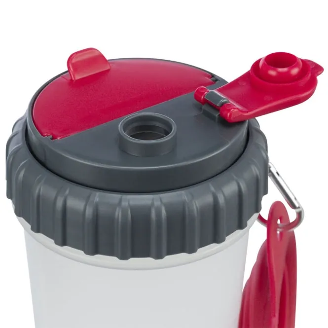Trixie Futter- und Wasserbehälter – 2 Kammern, 0,35 l