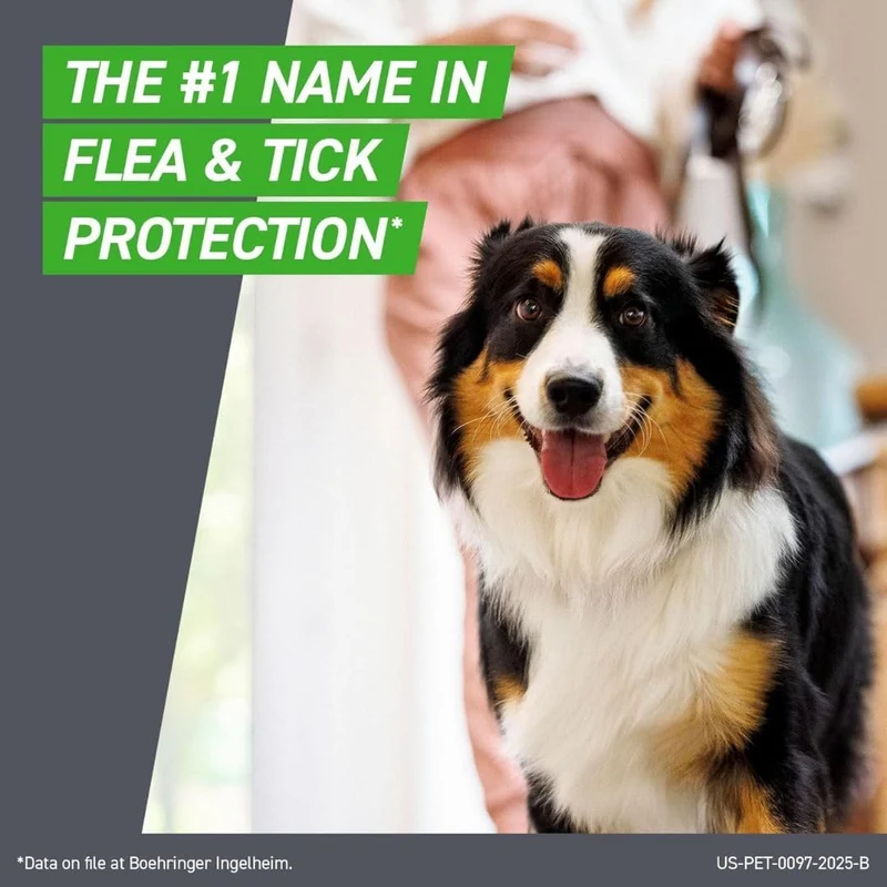 Frontline Flea & Tick Spot On Combo Treatment for Dogs & Home Protection 3 Pipettes