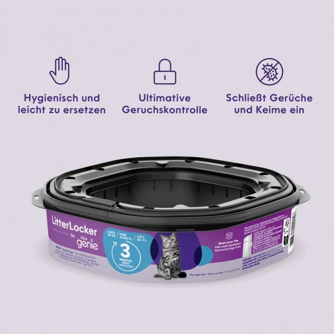 LitterLocker by Litter Genie XL-Nachfüllkassette - für 3 Monate